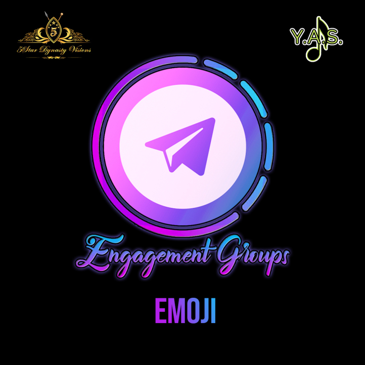 Press here for the Engament group Emoji Only for Instagram by using Telegram community groups you will get organic traffic through the help of 5Star Dynasty Visions.